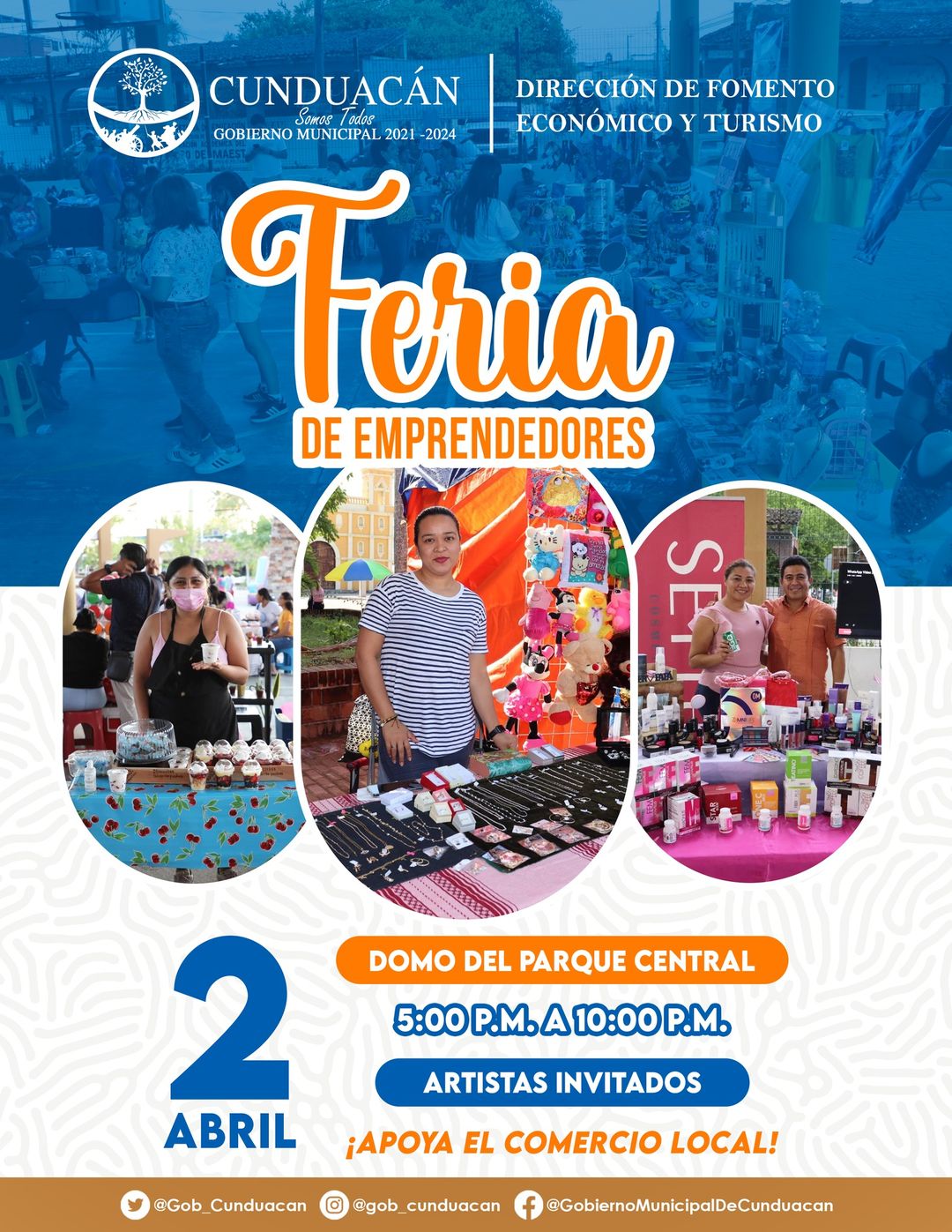Feria de emprendedores Cunduacán